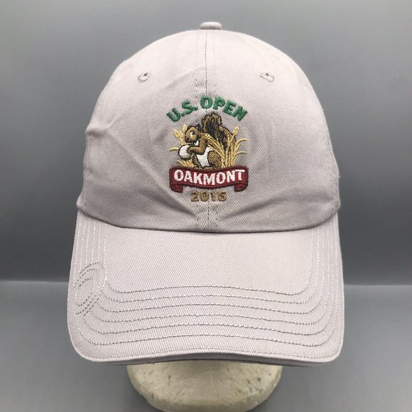 US OPEN OAKMONT 2016 Hat Ball Cap Adjustable STRAPBACK Relaxed Fit USGA Member - Picture 1 of 6